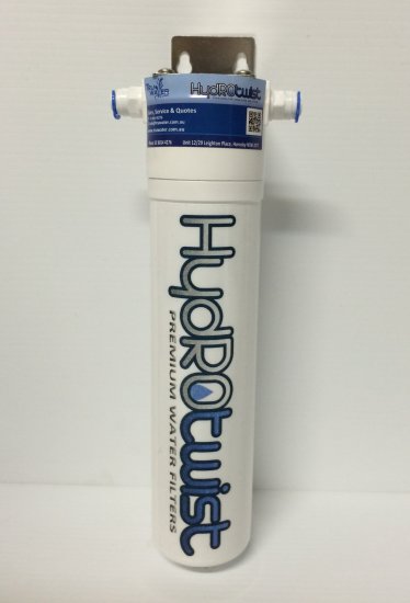 HydROtwist Premium Single Under Sink Water Filter System 10" - Click Image to Close