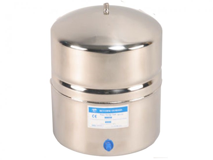 Large Stainless Steel Reverse Osmosis Water Storage Tank 3,2G - Click Image to Close