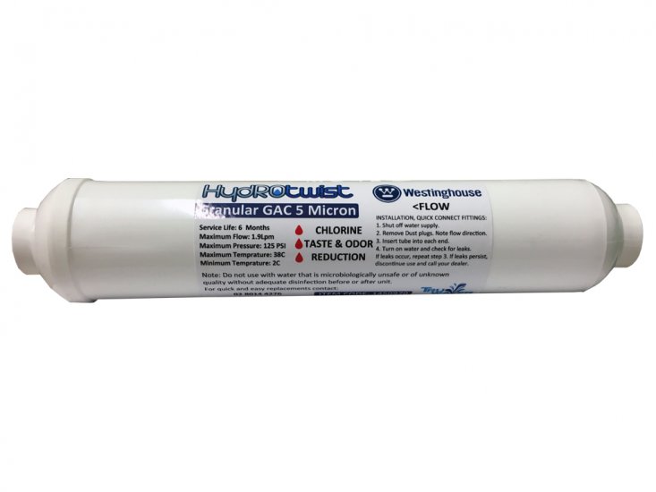 Westinghouse 1450970 Premium In Line Fridge Water Filter USA - Click Image to Close
