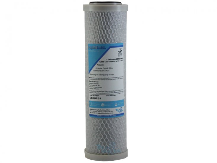 Omnipure OMB9345M Compatible 5um Carbon Block Water Filter 10" - Click Image to Close