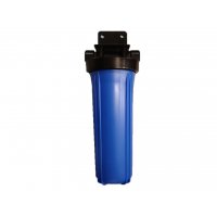 Single Whole House Water Filter System Carbon 20" Big Blue CTO - Click Image to Close