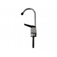 Standard Lever Touch Flo Short Round Water Filter Faucet Tap - Click Image to Close